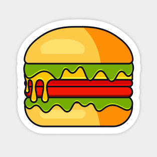 Cheese Burger Sticker